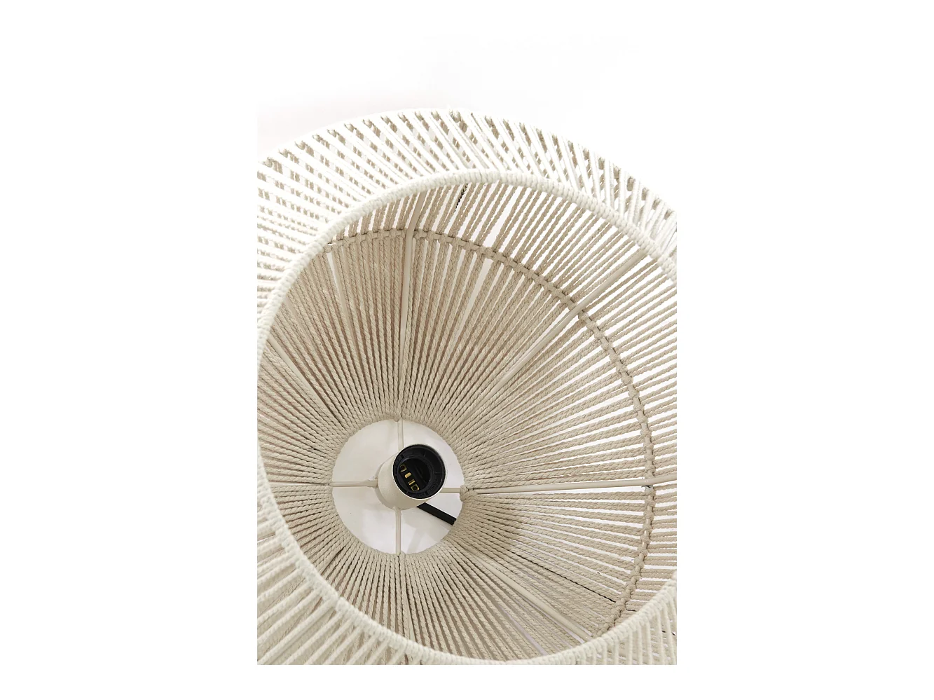 Suspension DEYA - Ø49x30cm - Blanc