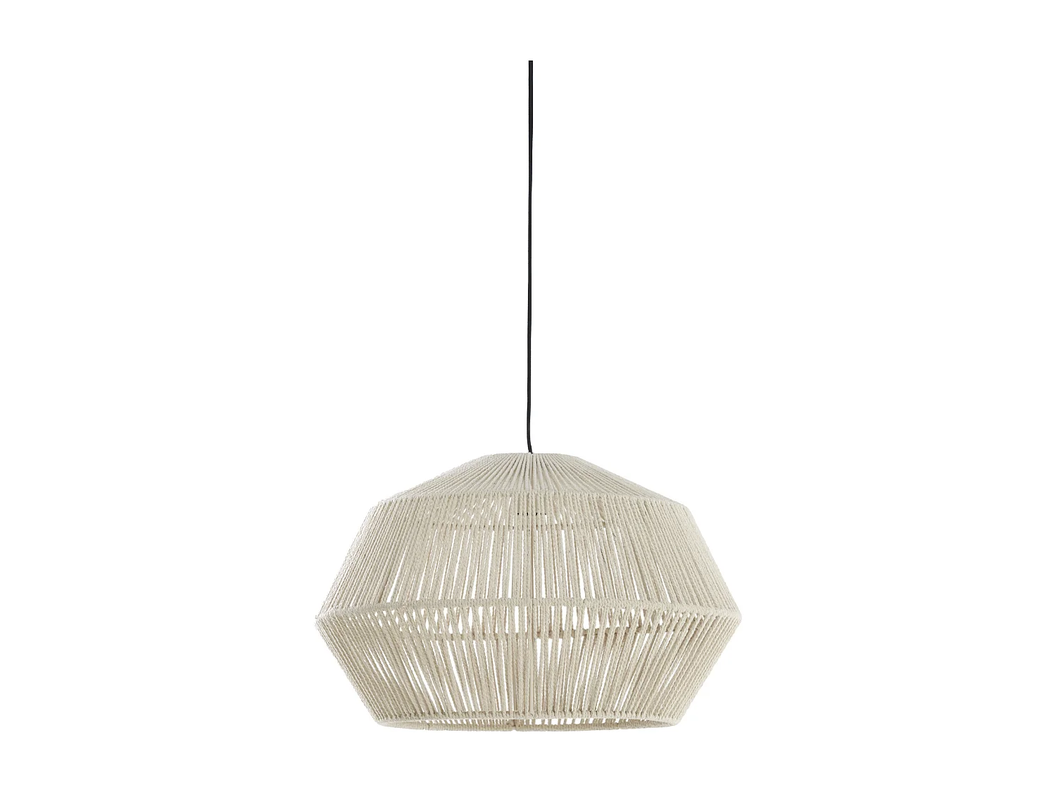 Suspension DEYA - Ø49x30cm - Blanc