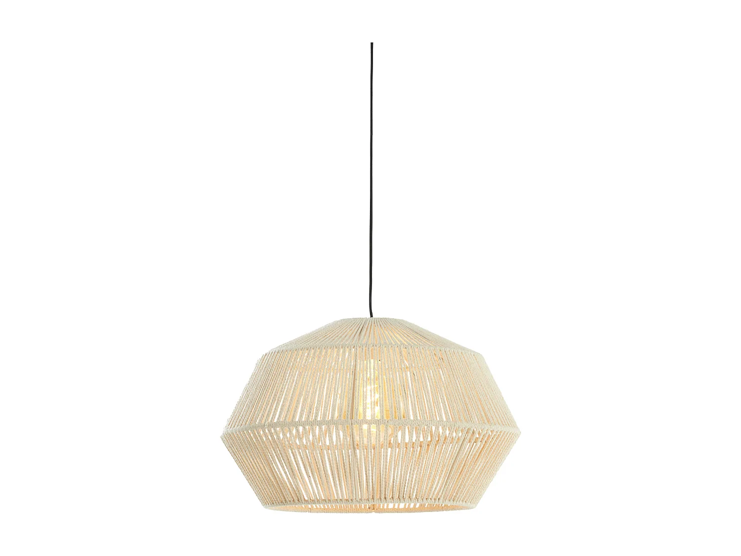 Suspension DEYA - Ø49x30cm - Blanc