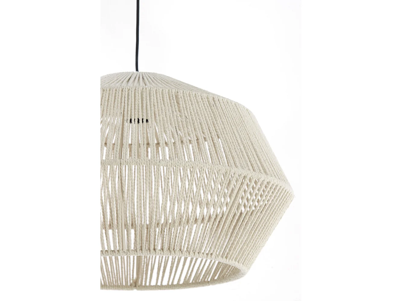 Suspension DEYA - Ø49x30cm - Blanc