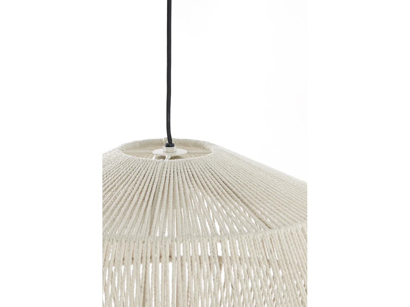 Suspension DEYA - Ø49x30cm - Blanc
