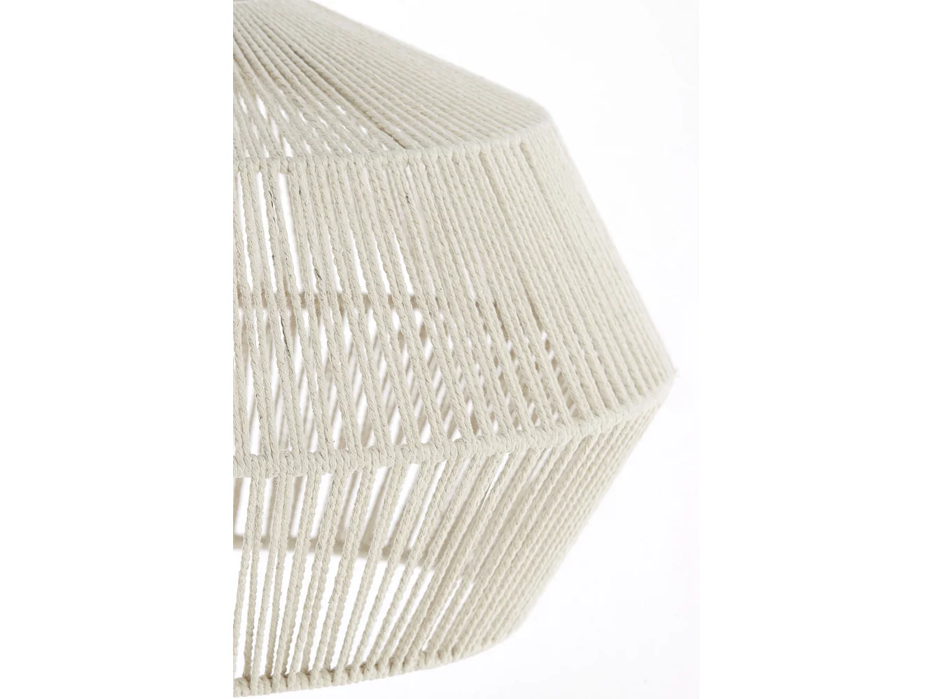 Suspension DEYA - Ø49x30cm - Blanc