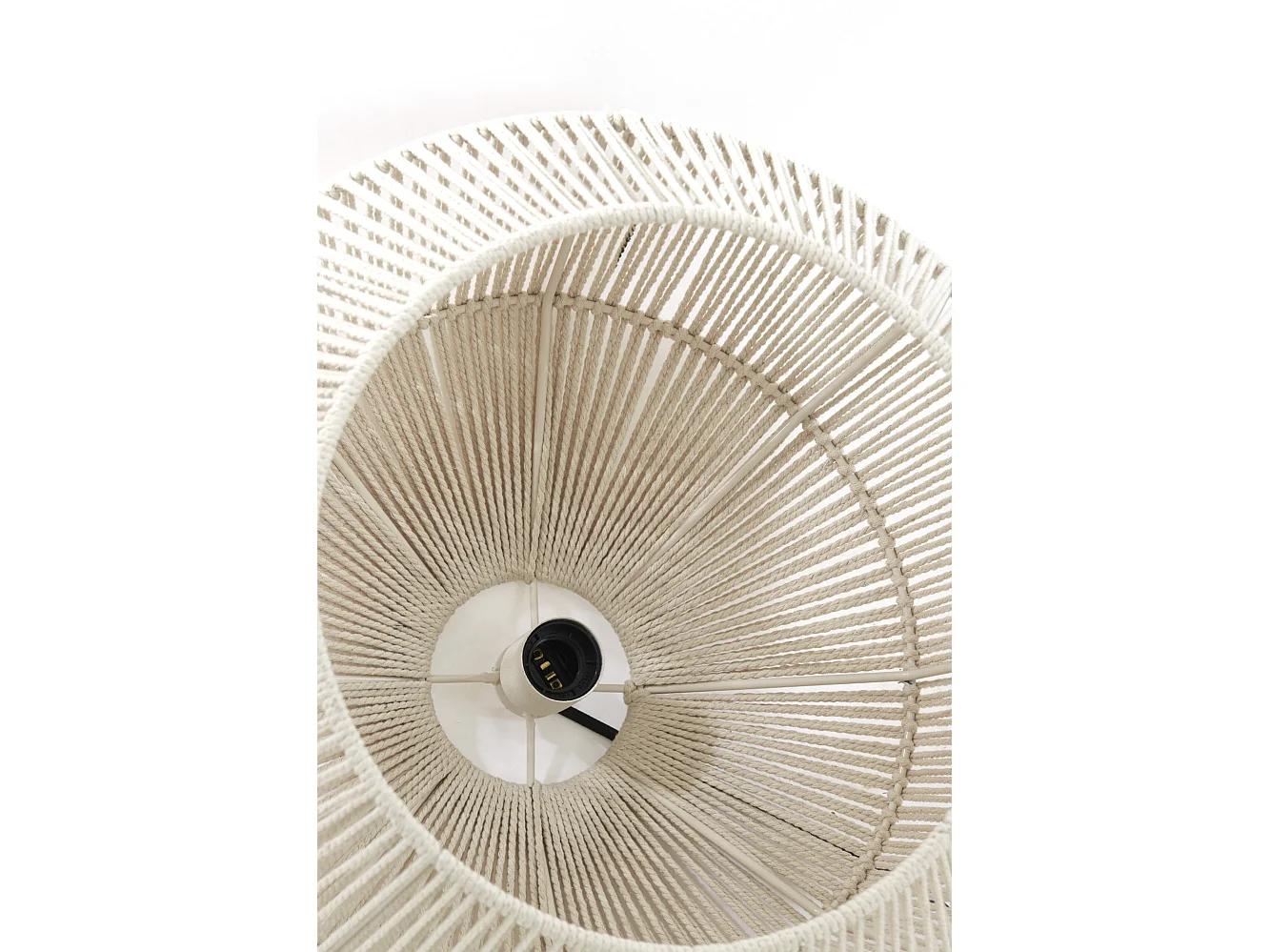 Suspension DEYA - Ø49x30cm - Blanc