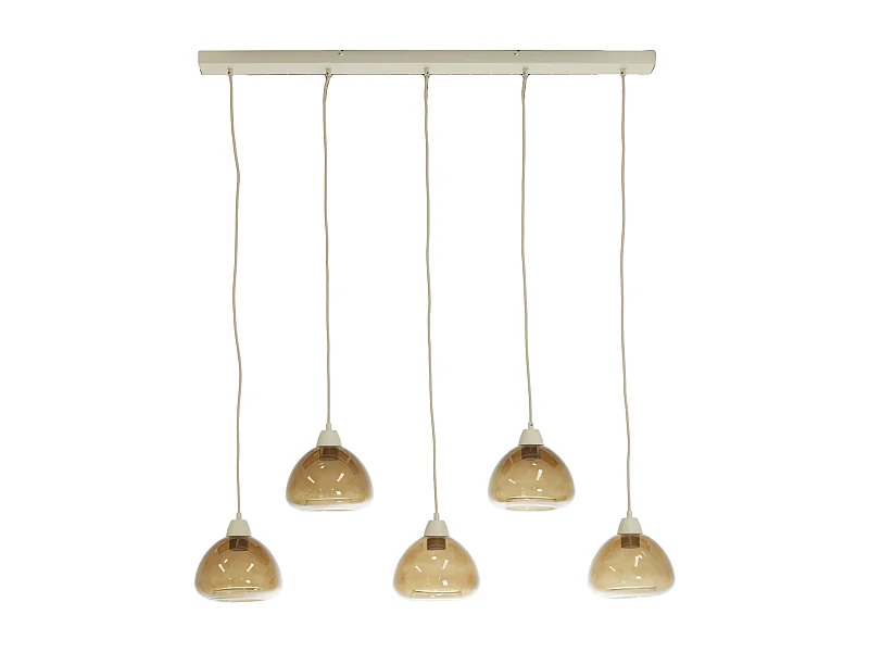 Suspension BISHO - 140x19x14cm - Marron