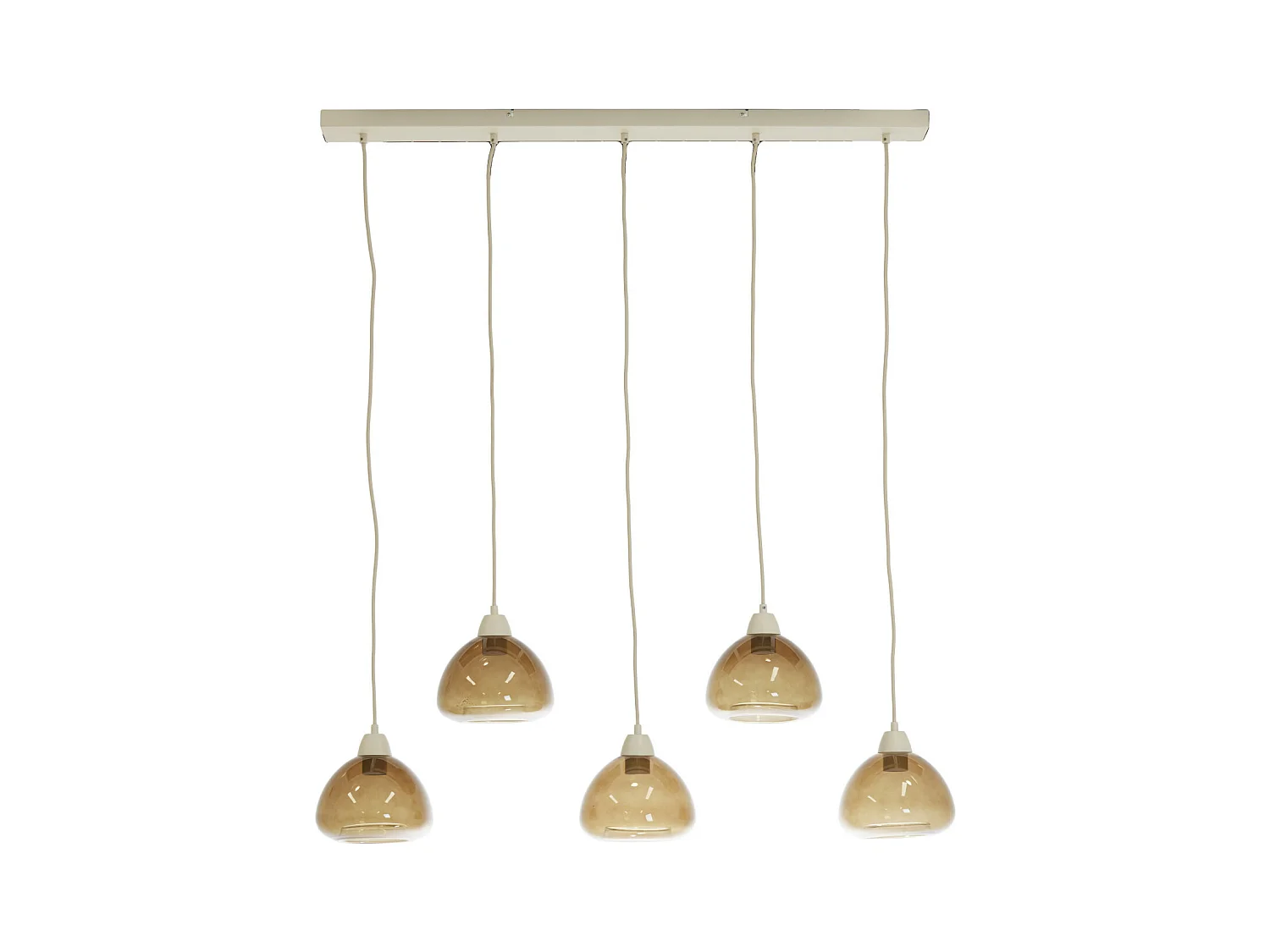 Suspension BISHO - 140x19x14cm - Marron