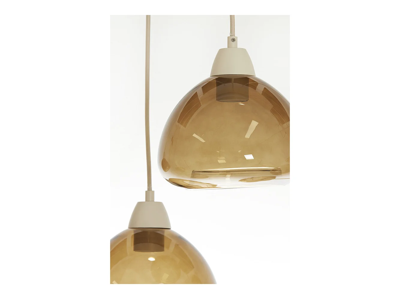 Suspension BISHO - 140x19x14cm - Marron