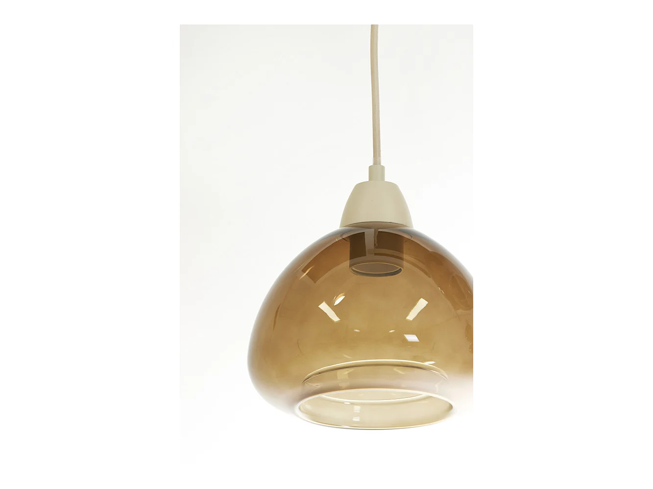 Suspension BISHO - 140x19x14cm - Marron