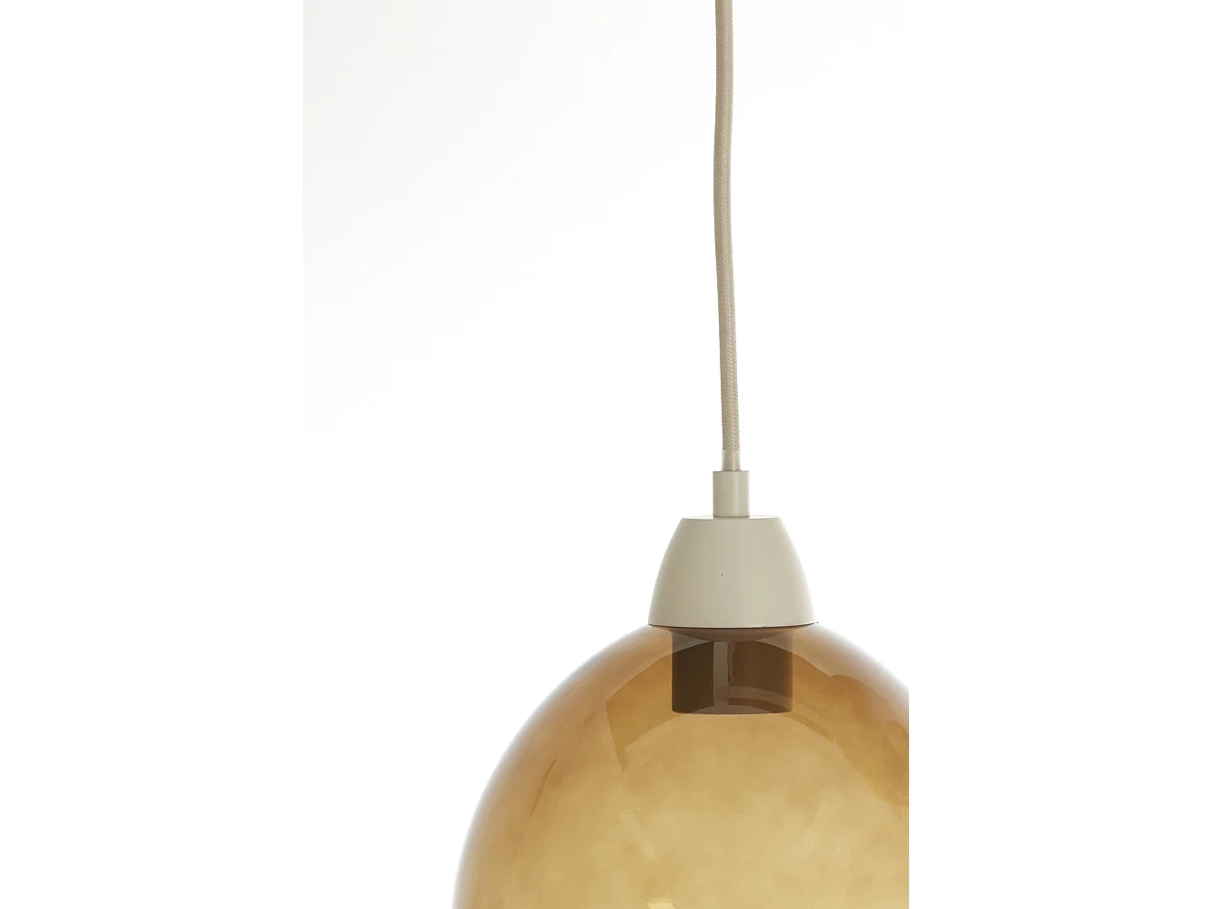 Suspension BISHO - 140x19x14cm - Marron