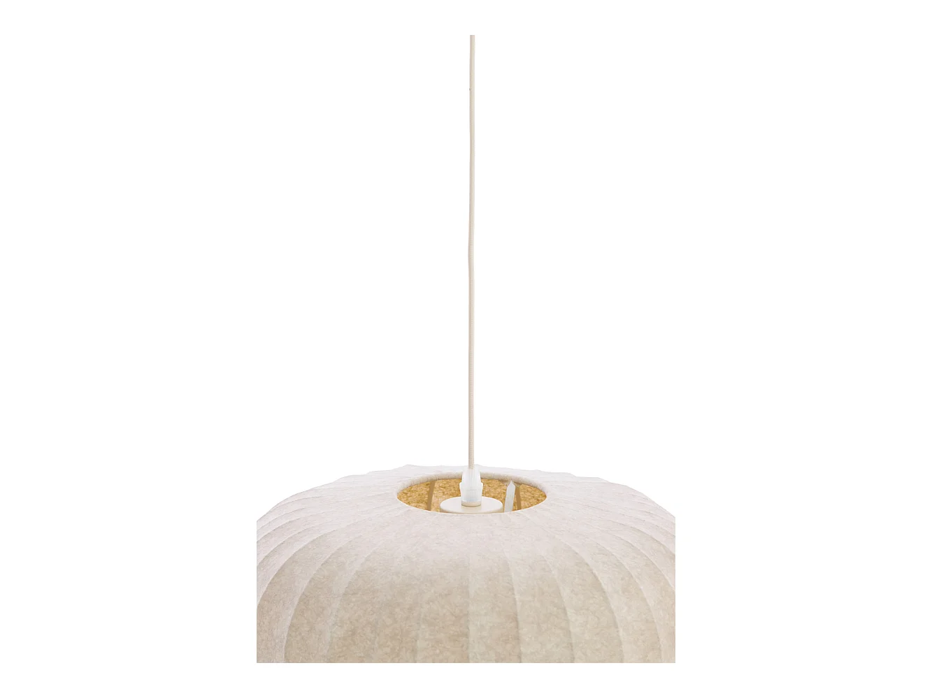 Suspension LEXA - Ø35x25cm - Marron