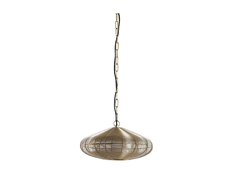 Hanglamp BAHOTO - Ø40x18cm - Goud