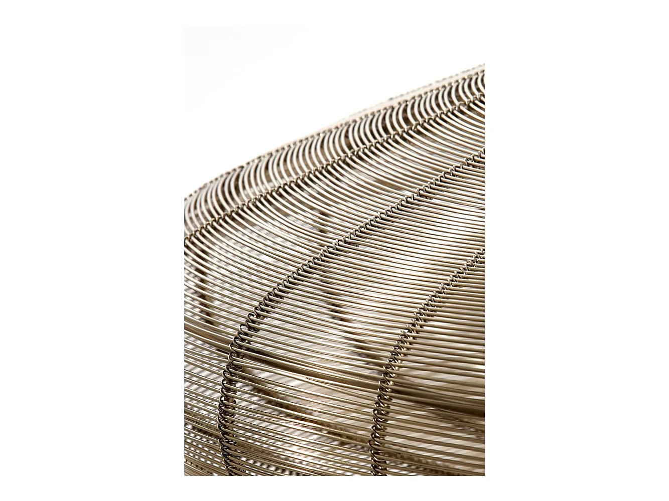 Suspension BAHOTO - Ø40x18cm - Doré