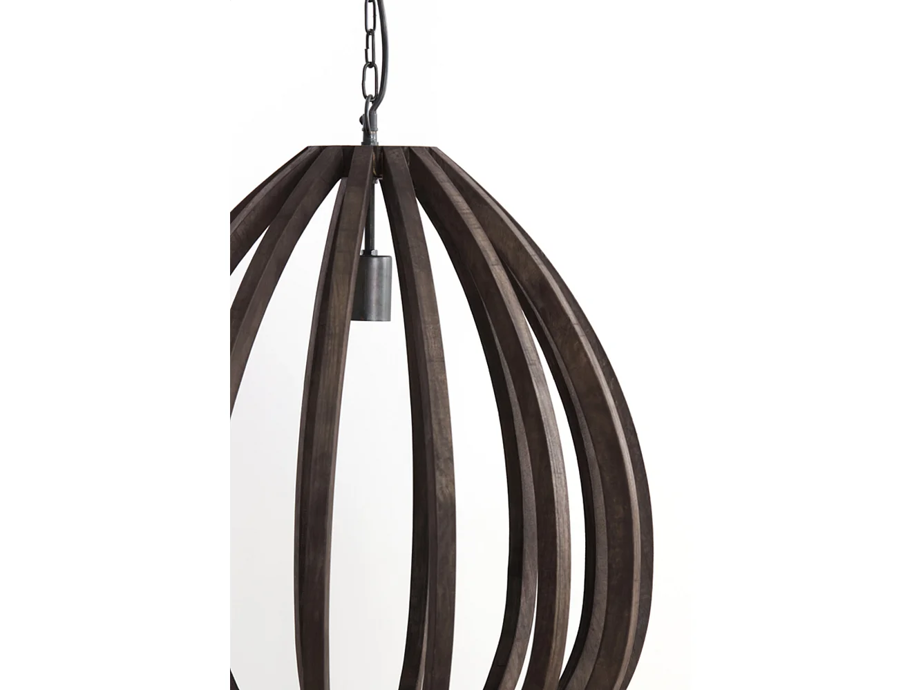 Suspension BARSIA - Ø50x54cm - Marron
