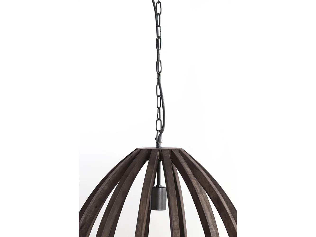 Suspension BARSIA - Ø50x54cm - Marron