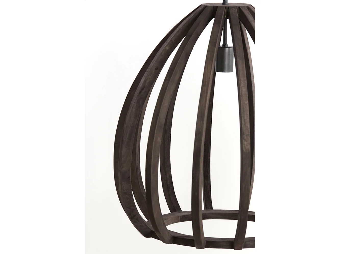Suspension BARSIA - Ø50x54cm - Marron