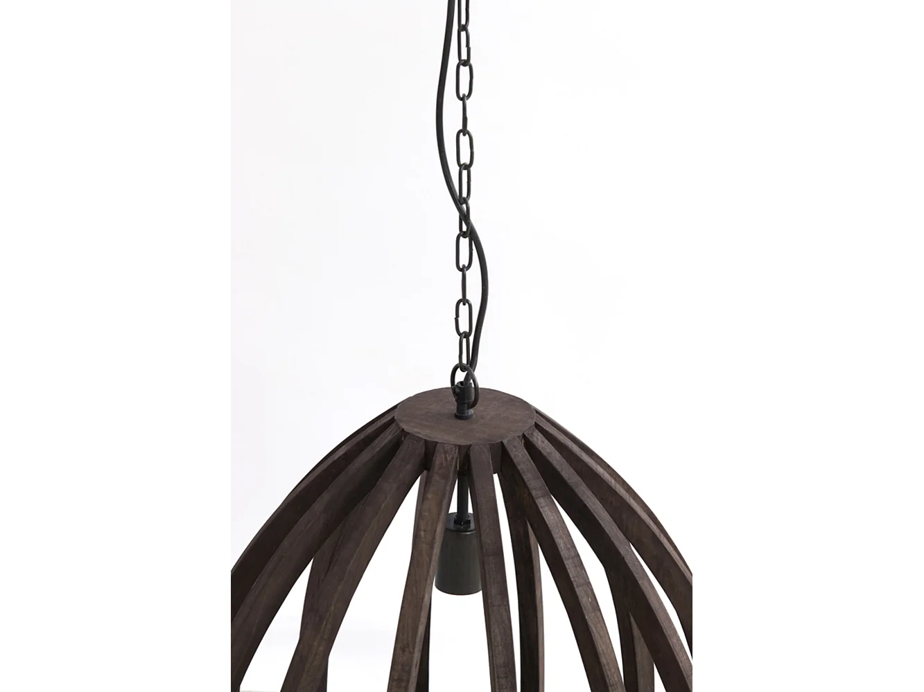 Suspension BARSIA - Ø50x54cm - Marron