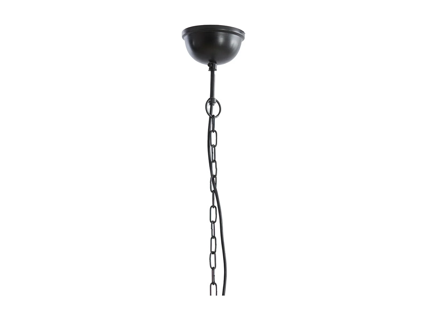 Suspension BARSIA - Ø50x54cm - Marron