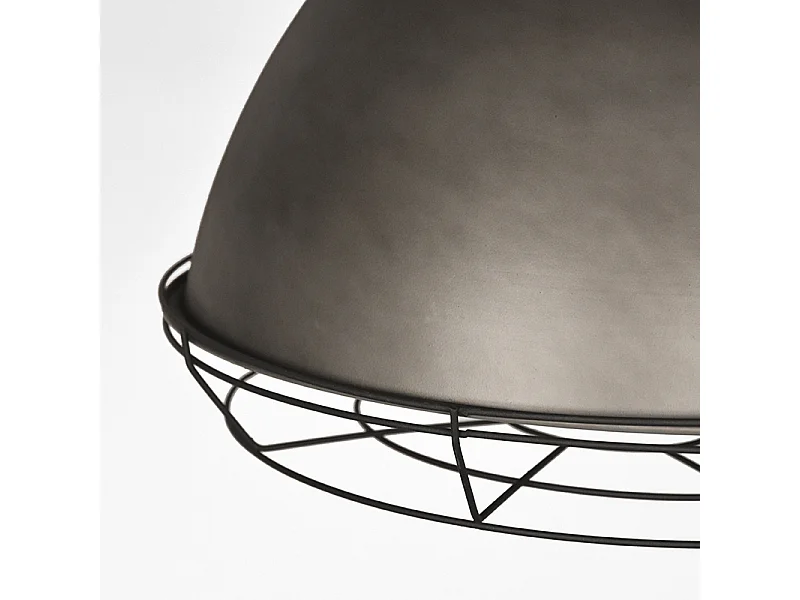 Lámpara colgante Spot - Acero quemado - Metal