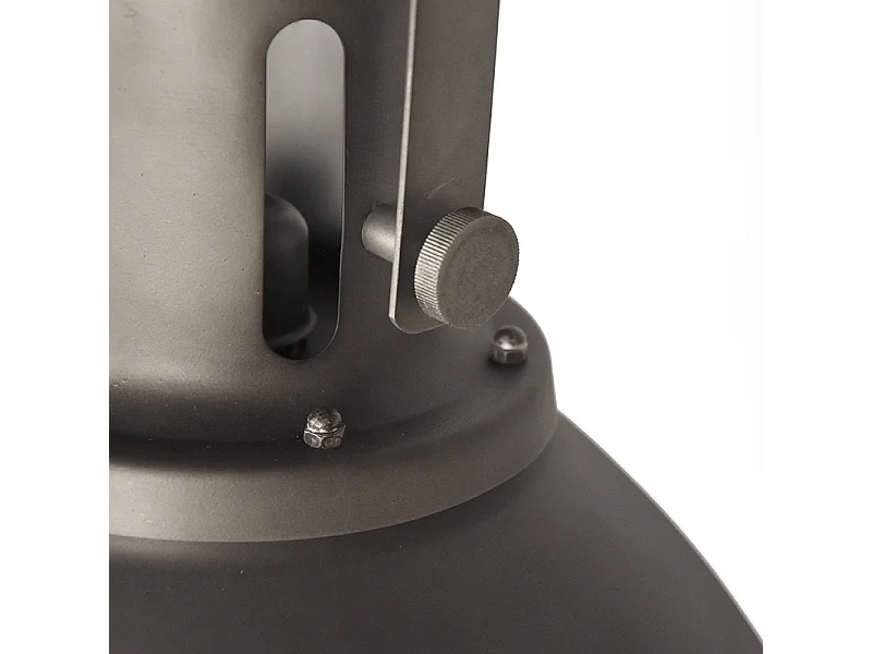 Lámpara colgante Spot - Acero quemado - Metal