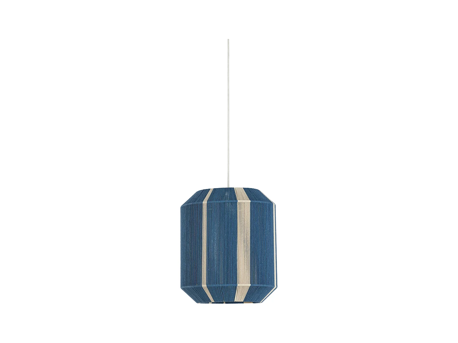 Suspension KOZANA - Ø36x43cm - Bleu
