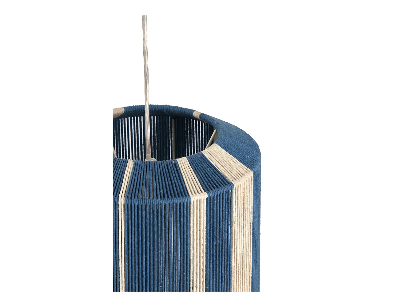 Suspension KOZANA - Ø36x43cm - Bleu