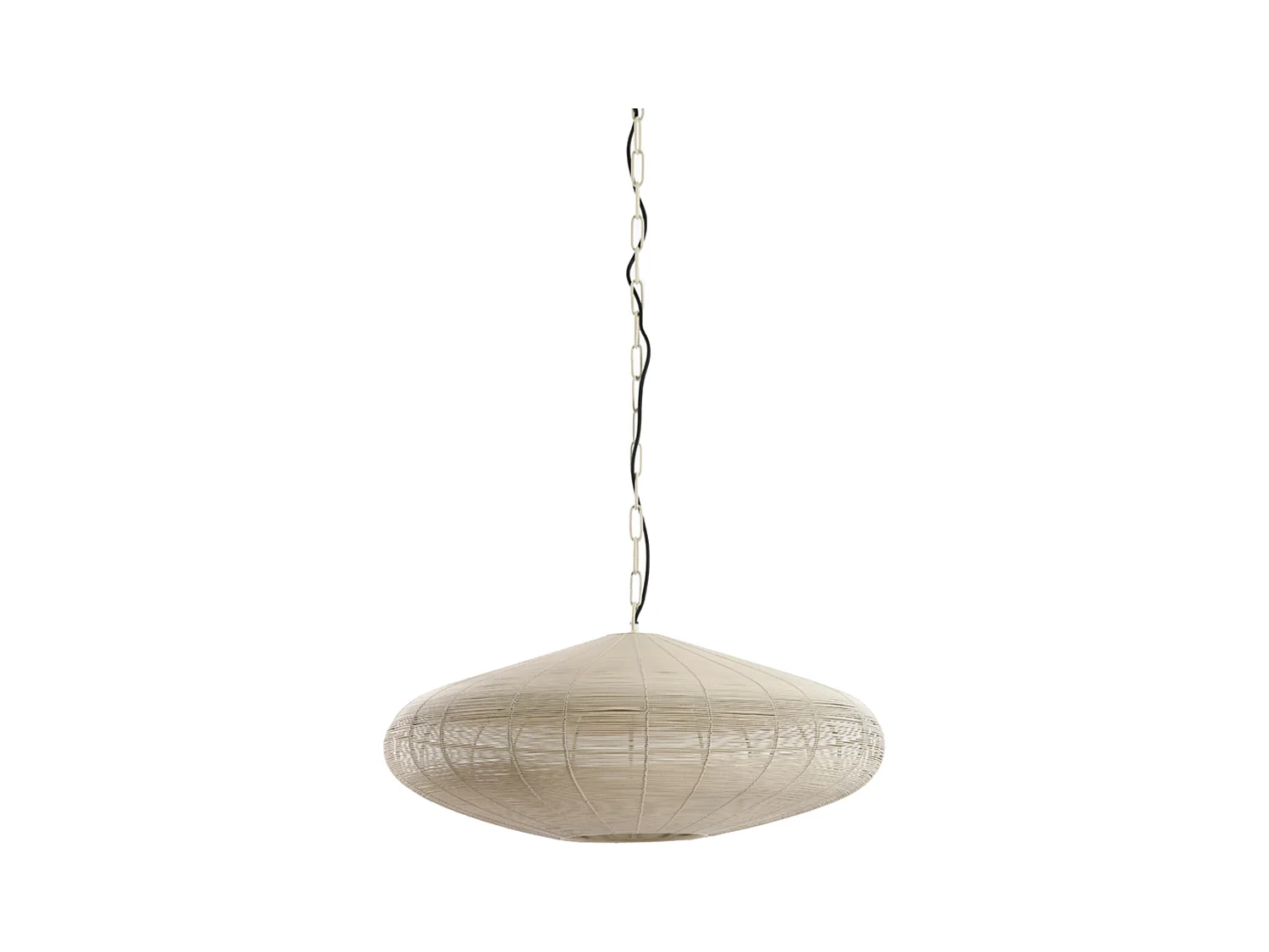 Suspension BAHOTO - Ø60x23cm - Blanc