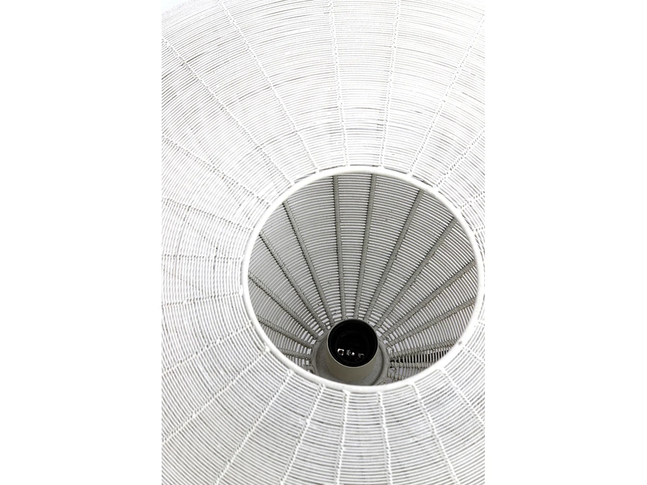 Suspension BAHOTO - Ø60x23cm - Blanc