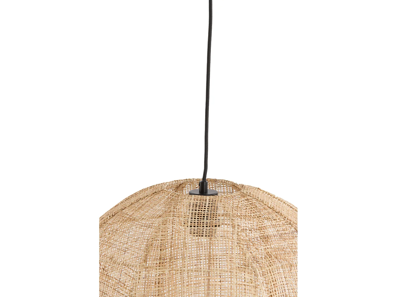 Hanglamp MACUL - Ø40x25cm - Bruin