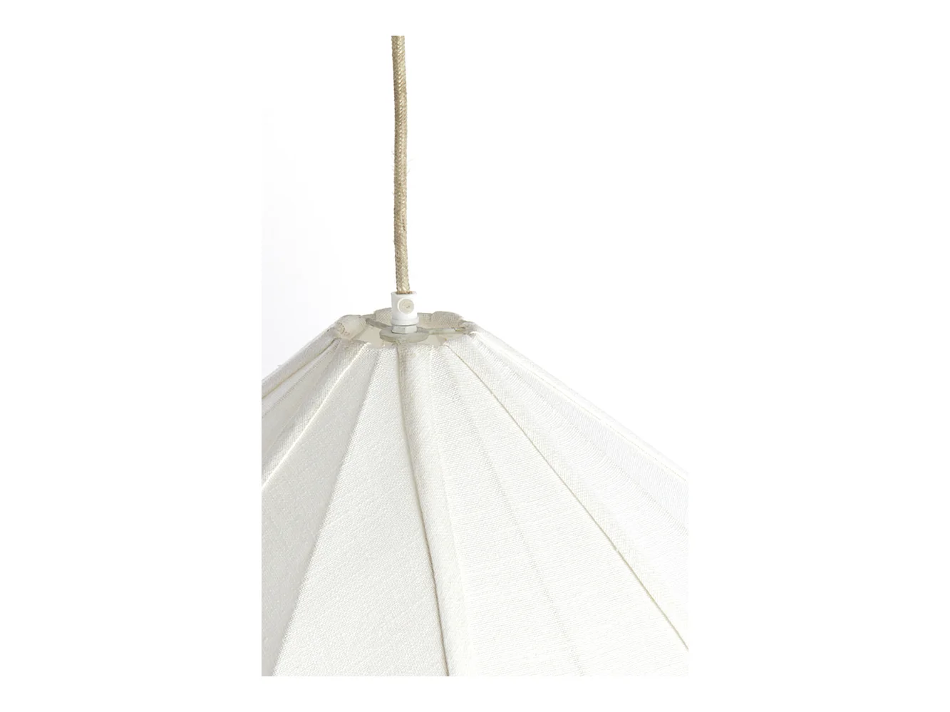 Suspension ZUBEDA - Ø58,5x40cm - Blanc