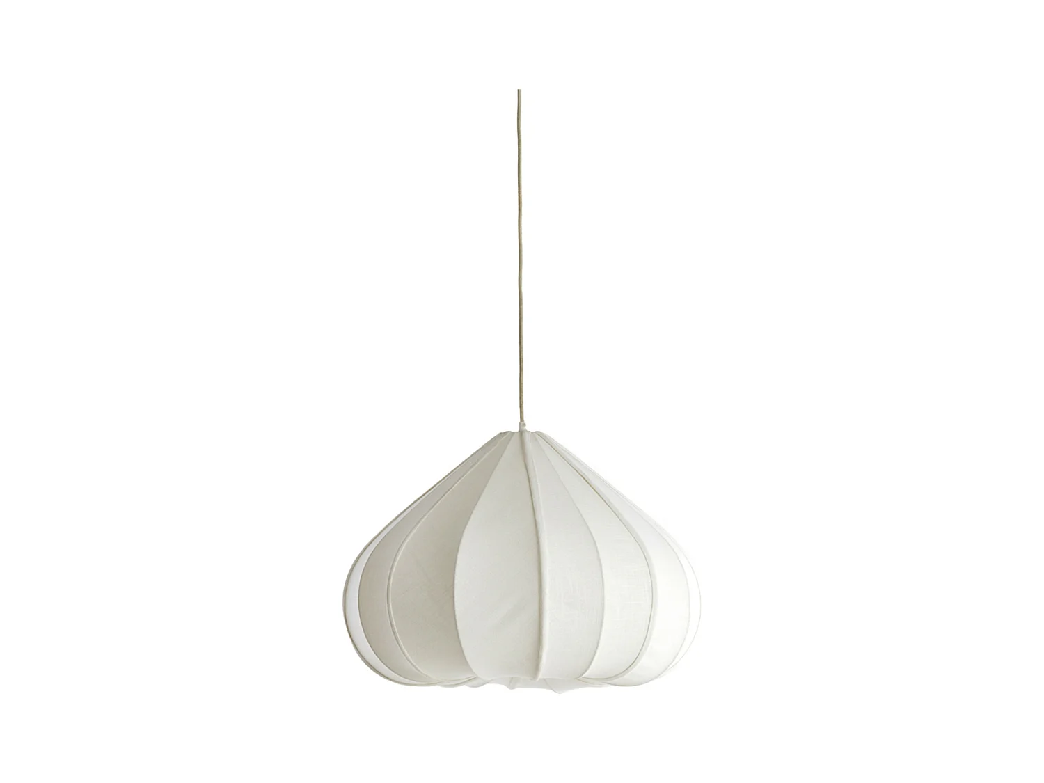 Suspension ZUBEDA - Ø58,5x40cm - Blanc