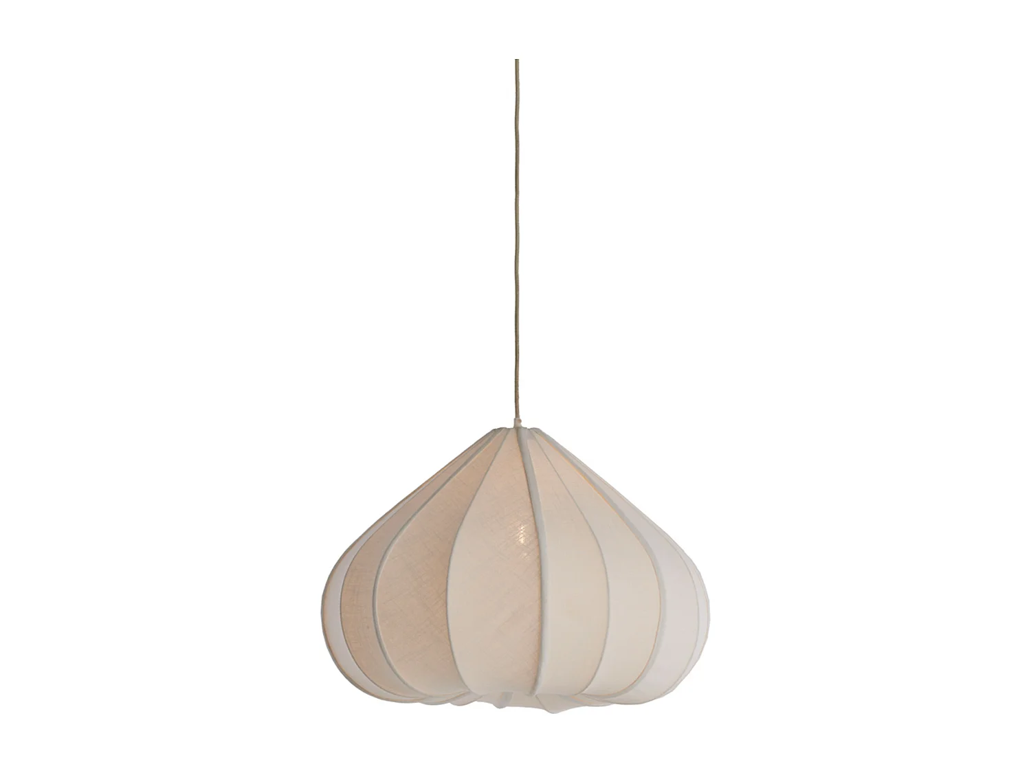 Suspension ZUBEDA - Ø58,5x40cm - Blanc