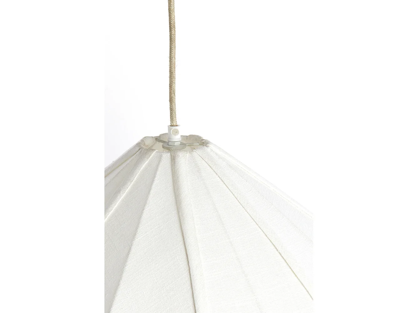 Suspension ZUBEDA - Ø58,5x40cm - Blanc