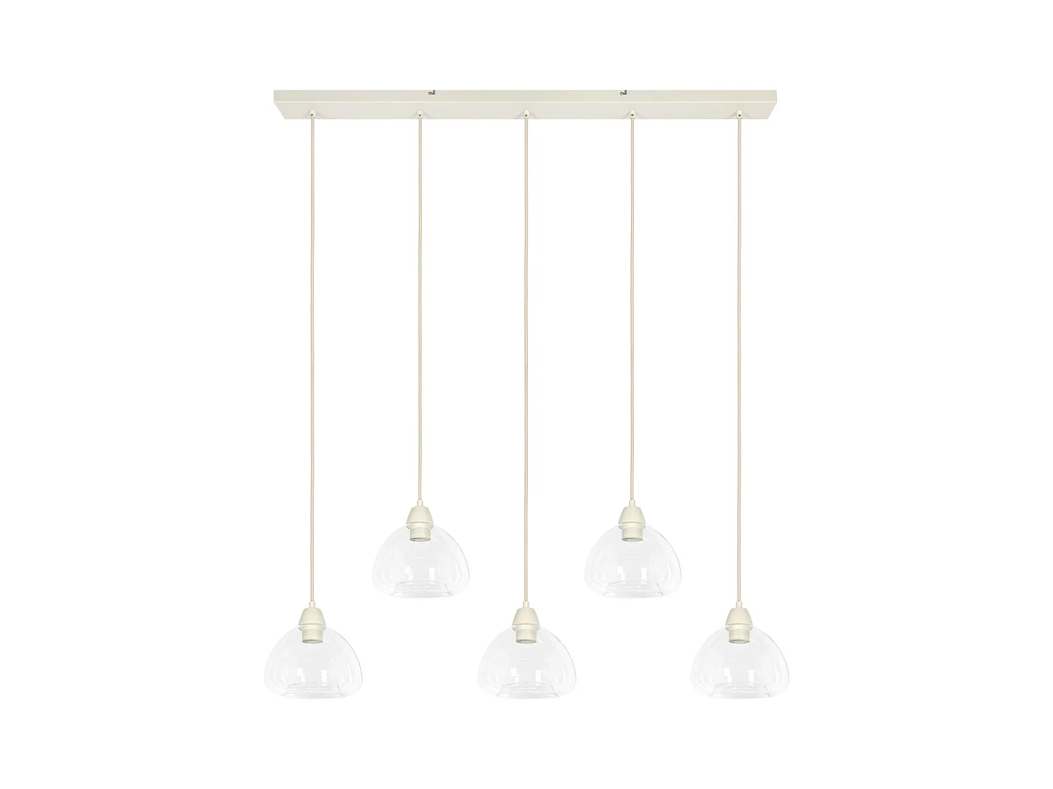 Suspension BISHO - 104x19x14cm - Blanc