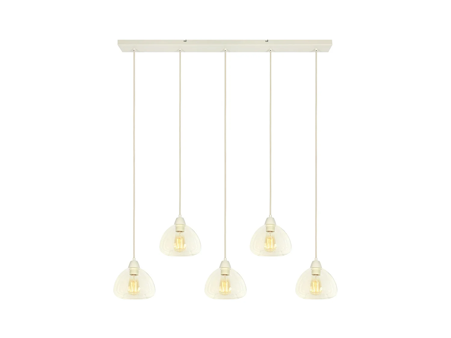 Suspension BISHO - 104x19x14cm - Blanc
