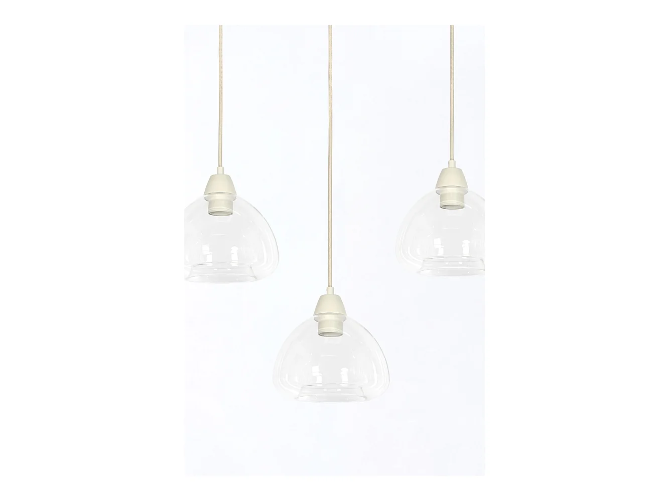 Suspension BISHO - 104x19x14cm - Blanc