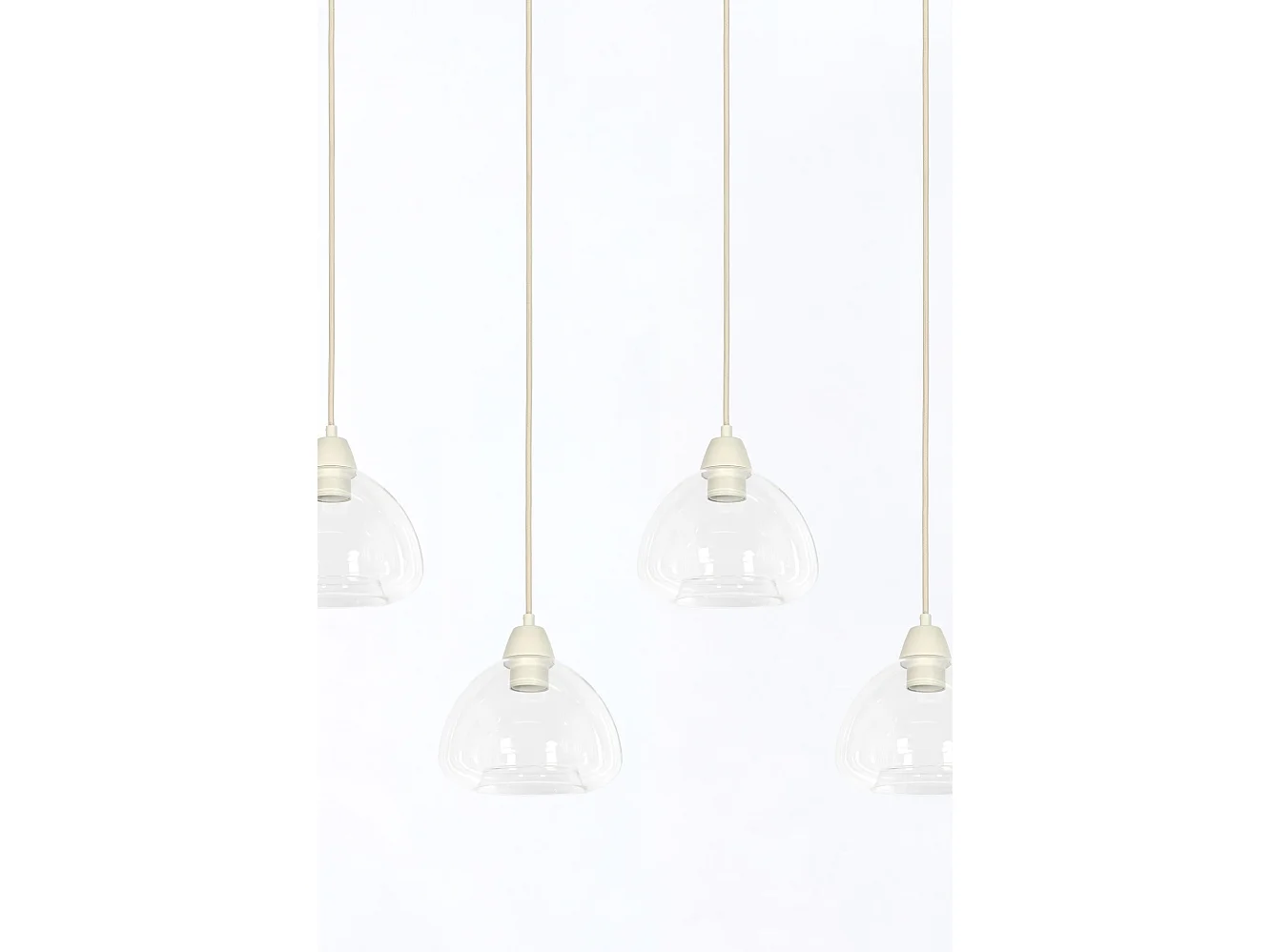 Hanglamp BISHO - 104x19x14cm - Wit
