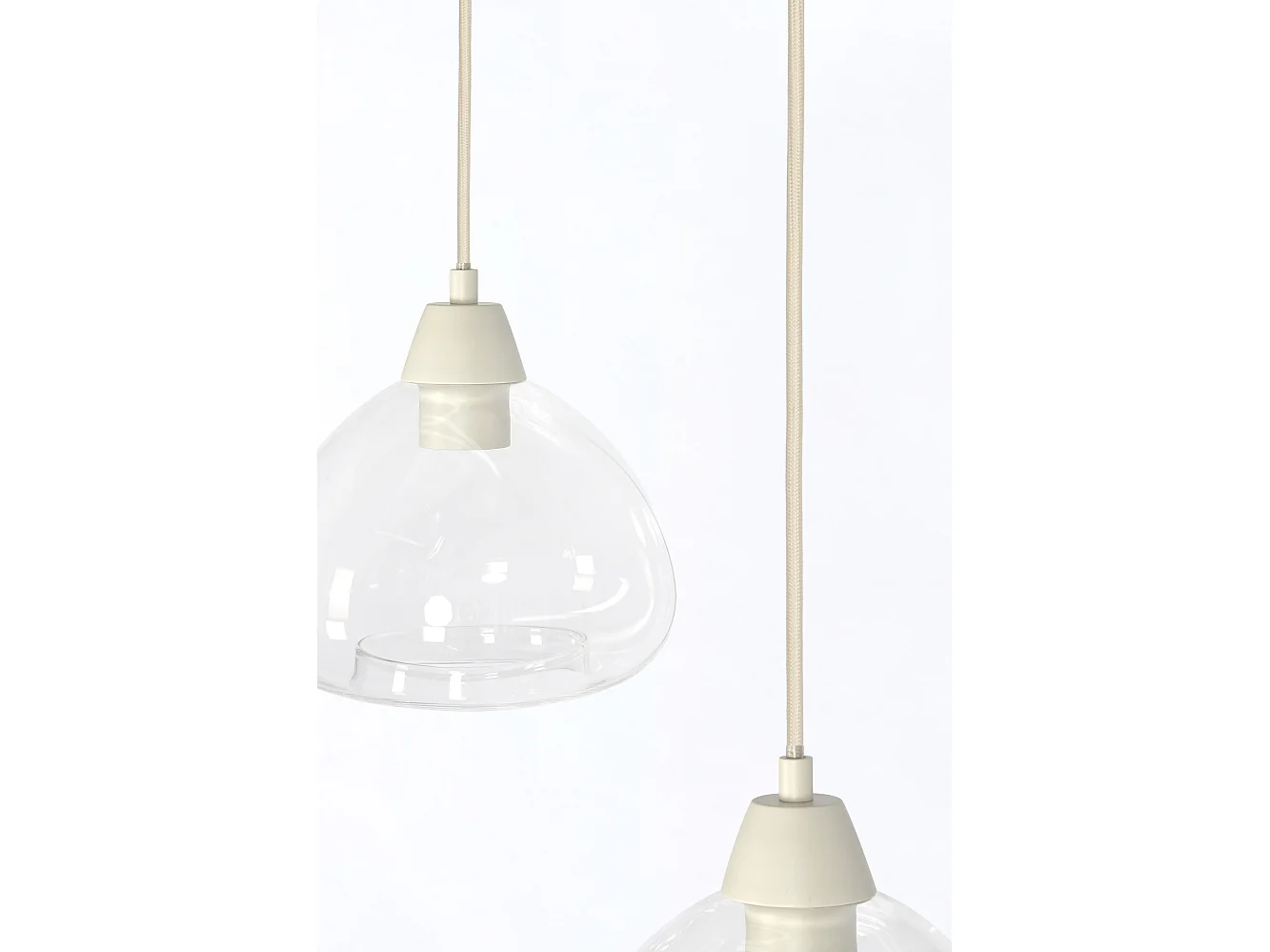 Hanglamp BISHO - 104x19x14cm - Wit