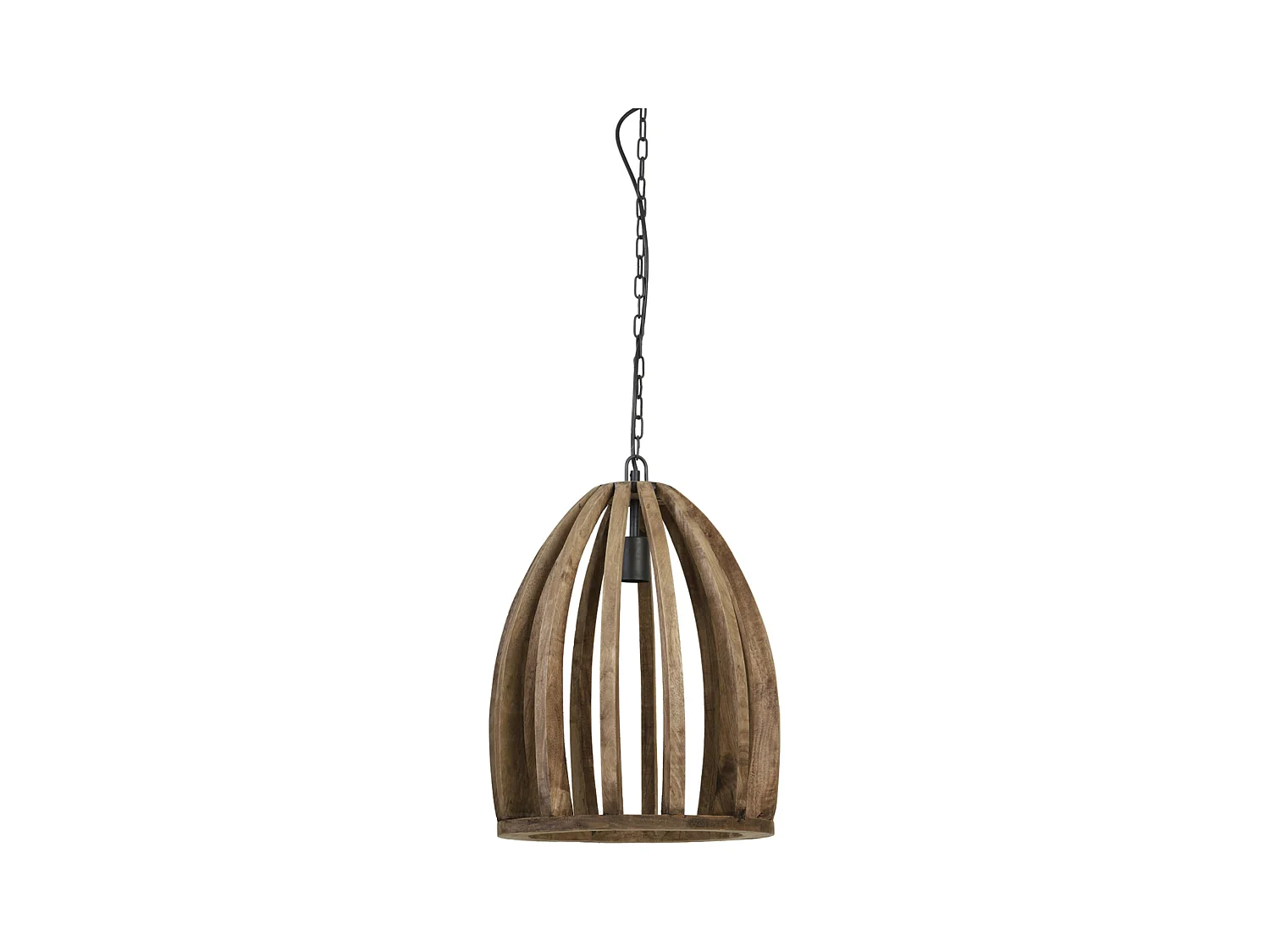 Suspension HARANKA - Ø38x46cm - Marron