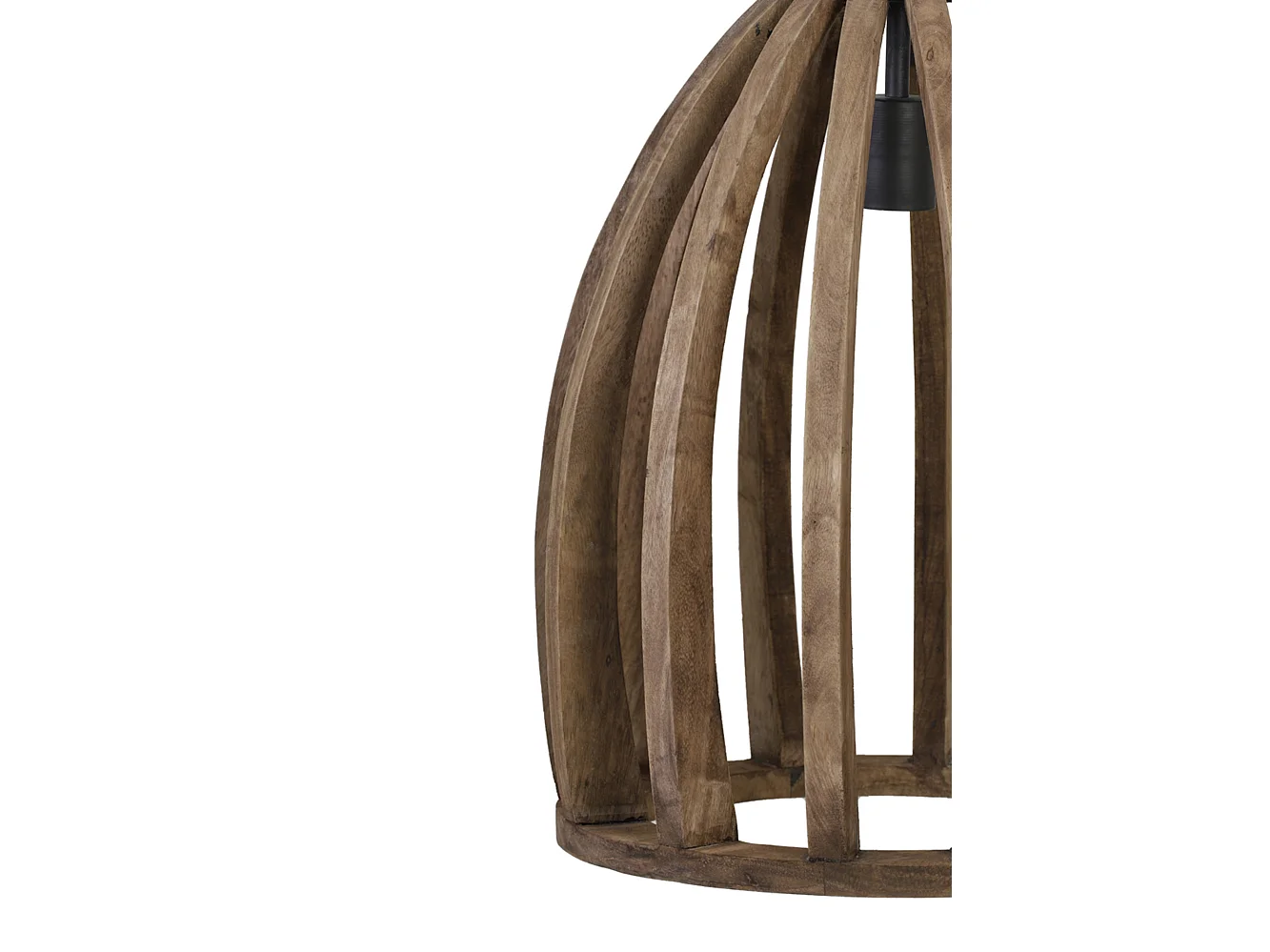 Suspension HARANKA - Ø38x46cm - Marron