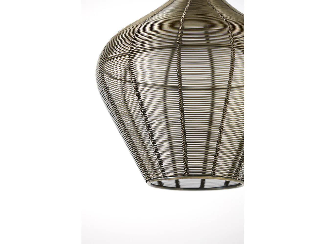 Hängelampe ALVARO - Ø27x29,5cm - Bronze