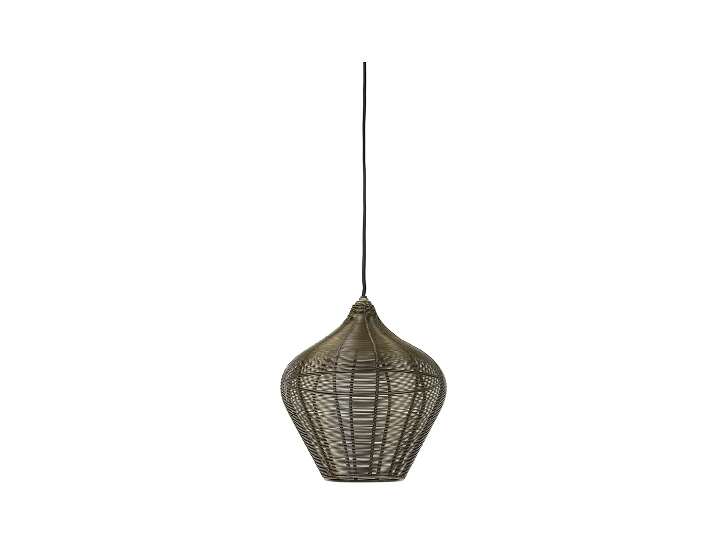 Suspension ALVARO - Ø27x29,5cm - Bronze