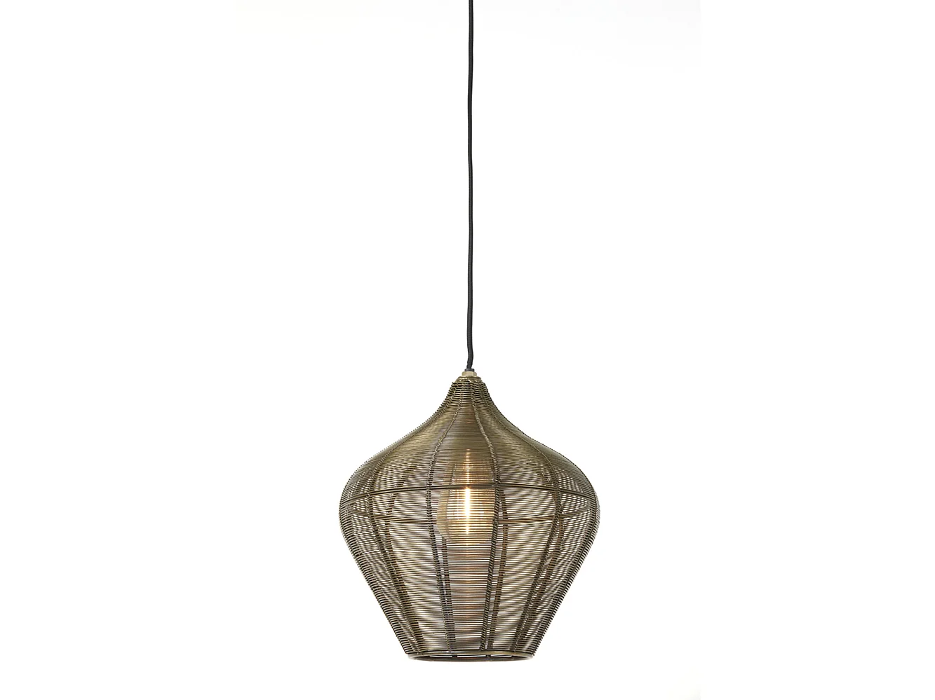 Suspension ALVARO - Ø27x29,5cm - Bronze