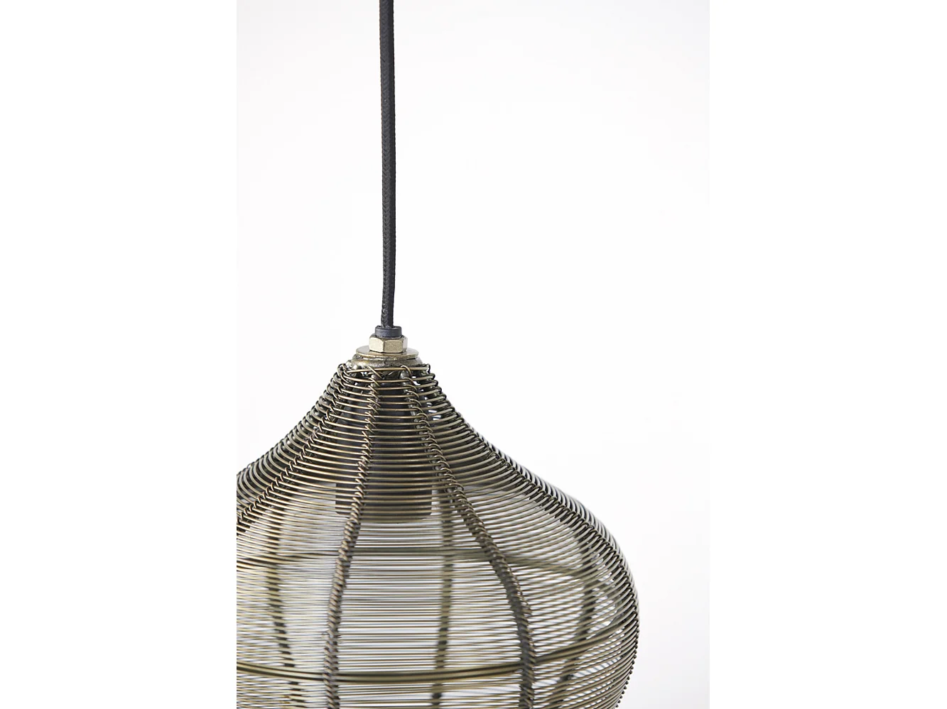 Suspension ALVARO - Ø27x29,5cm - Bronze