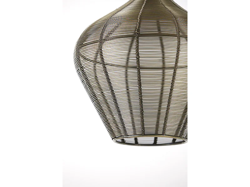 Suspension ALVARO - Ø27x29,5cm - Bronze
