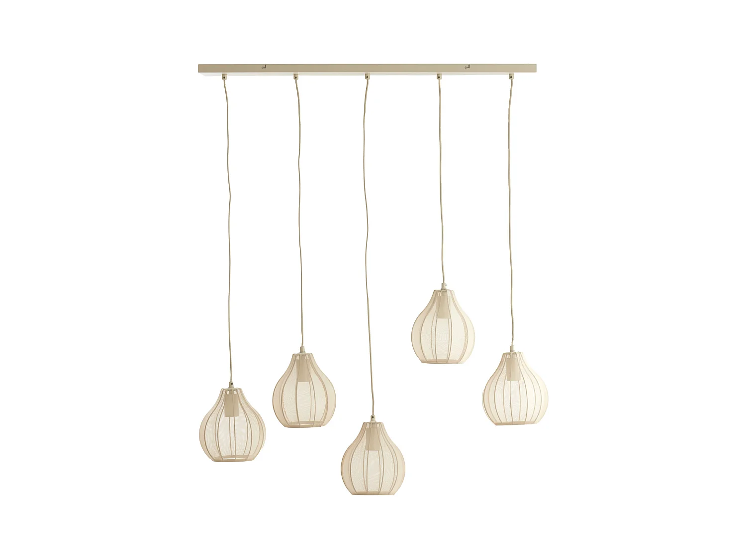 Suspension ELATI - 100x15x21,5cm - Marron