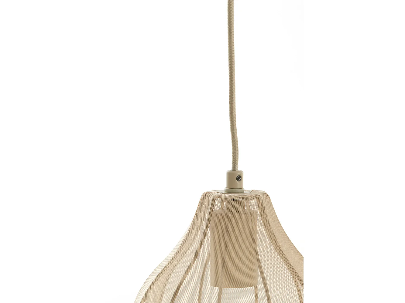 Hanglamp ELATI - 100x15x21.5cm - Bruin