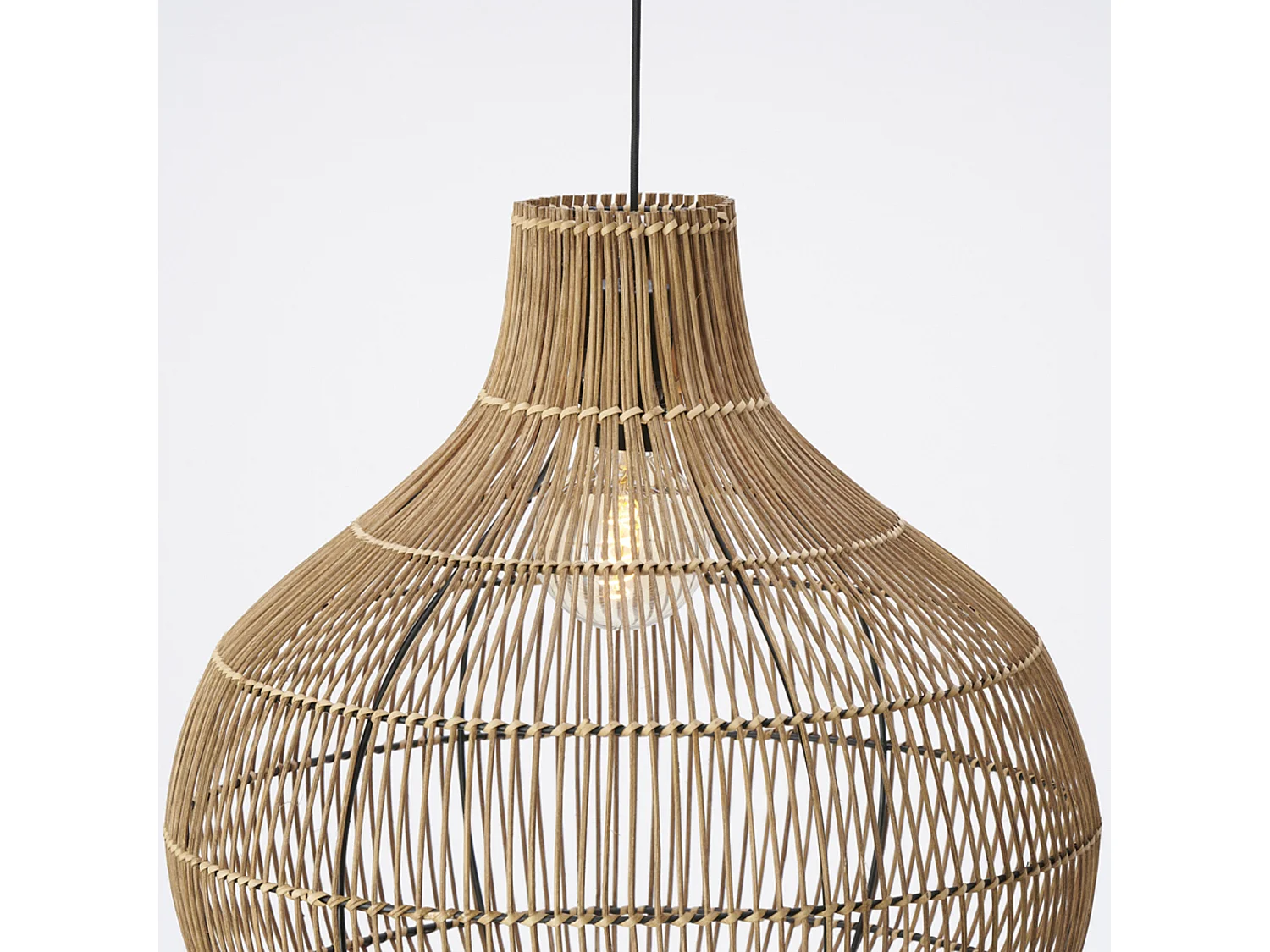 Suspension PACINO - Ø50x51,5cm - Marron