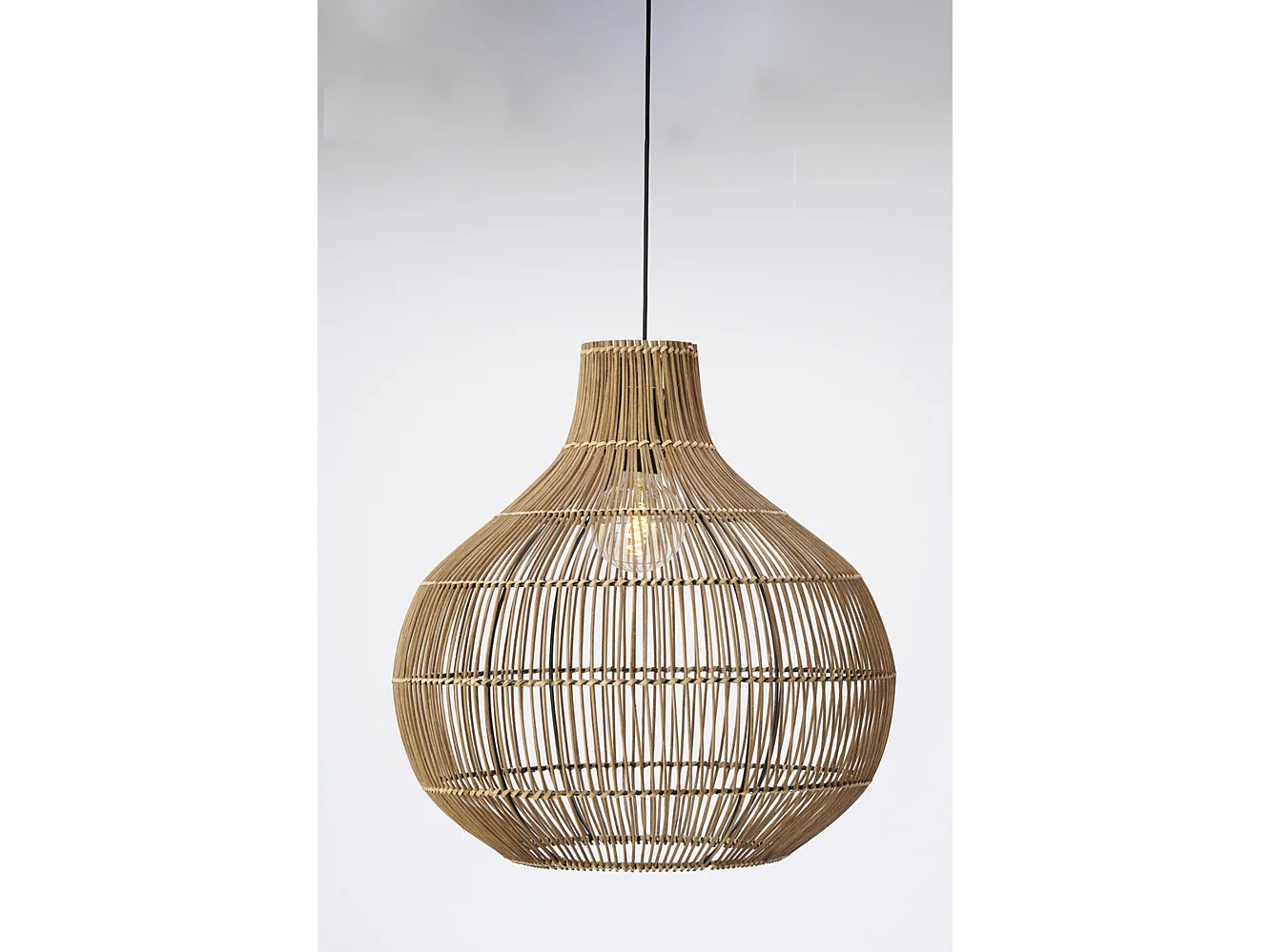 Suspension PACINO - Ø50x51,5cm - Marron