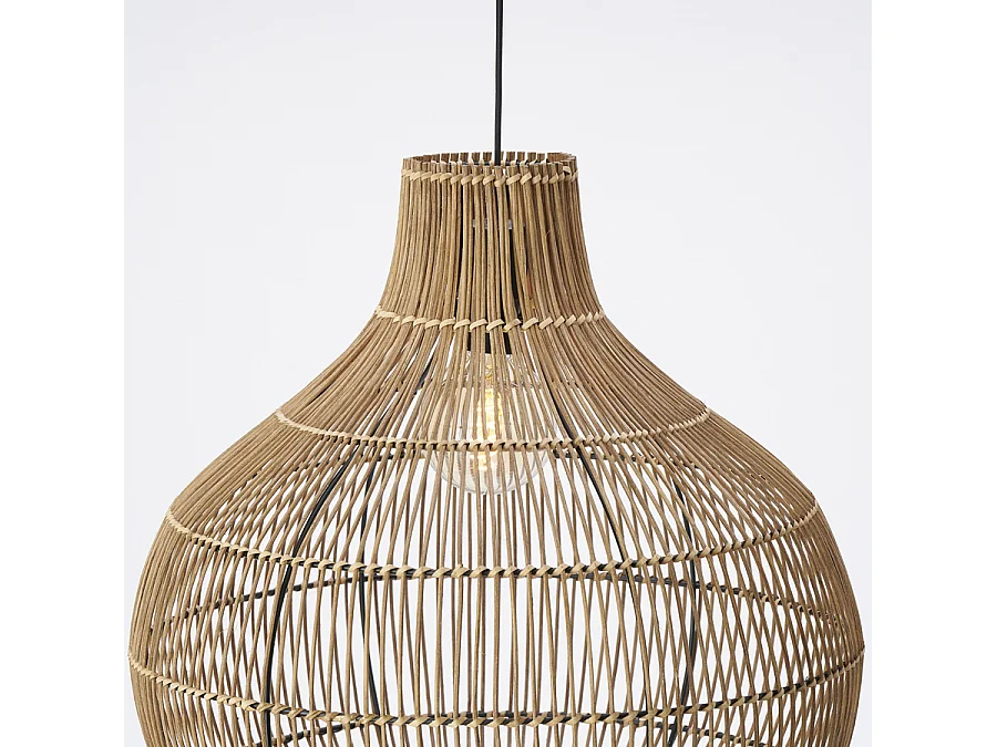 Suspension PACINO - Ø50x51,5cm - Marron