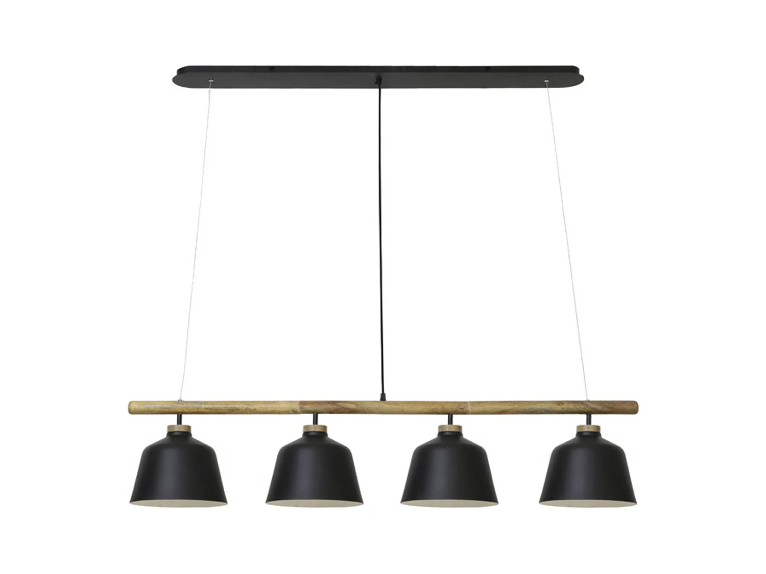 Suspension BANU - 132x25x30cm - Noir
