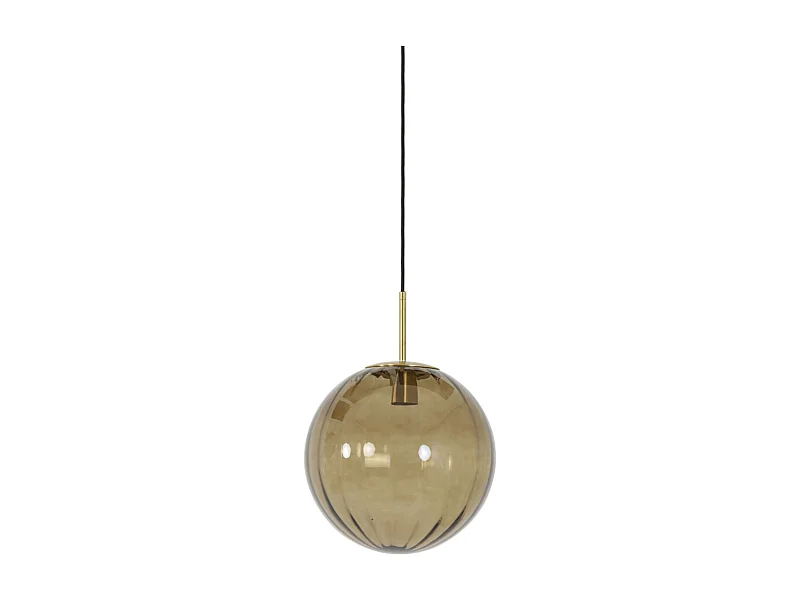 Hängelampe MAGDALA - Ø30x30cm - Braun